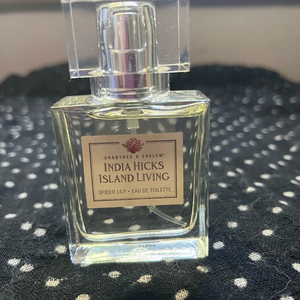 Crabtree & Evelyn India Hicks Island Living Eau de Toilette with Silver Cap